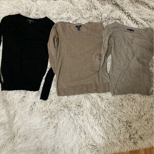 XS American Eagle/Gap/Mossimo Sweater Bundle